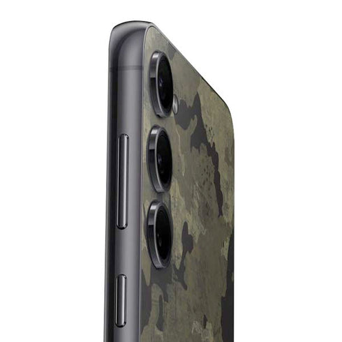 Wood Camo Camouflage Galaxy S25 Skin